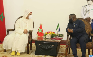 M. Isam Taib présente ses lettres de créance au Président de la République de Sierra Leone