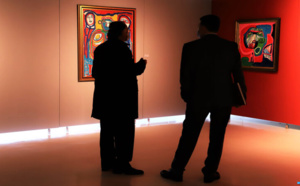 Marrakech : Vernissage de l’exposition “Deux visages” des kilims serbes
