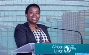 La vice-présidente de la CUA salue le leadership de SM le Roi au niveau du Continent africain