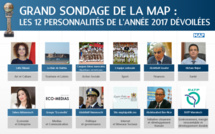 Grand sondage de la MAP : les 12 personnalités de l'année 2017 dévoilées Grand sondage de la MAP : les 12 personnalités de l'année 2017 dévoilées