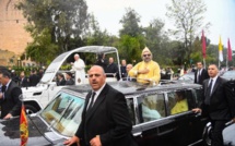 Le Commandeur des Croyants reçoit le Chef de l'Eglise  Catholique Le Commandeur des Croyants reçoit le Chef de l'Eglise  Catholique