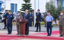 Saïed préside la cérémonie de départ de la mission militaire tunisienne partant pour la République centrafricaine