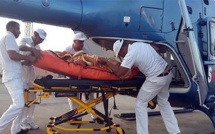 Transfert héliporté d'un nouveau-né prématuré dans un état critique de Tan-Tan au centre hospitalier régional d'Agadir Transfert héliporté d'un nouveau-né prématuré dans un état critique de Tan-Tan au centre hospitalier régional d'Agadir