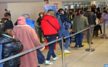Réouverture de l’espace aérien: Des MRE fort comblés à leur arrivée à l’aéroport Mohammed V Réouverture de l’espace aérien: Des MRE fort comblés à leur arrivée à l’aéroport Mohammed V